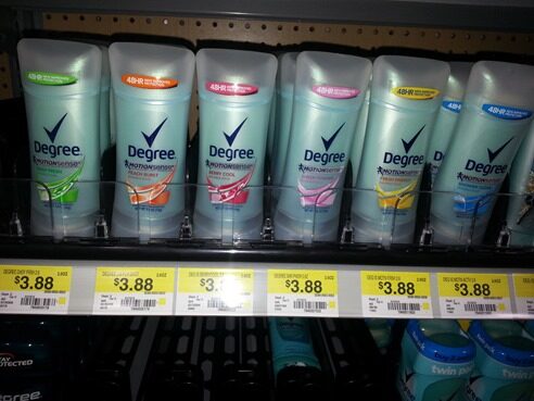 Degree Deodorant Just $2.88 at Walmart!