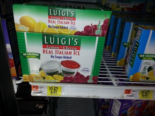 Luigi’s Italian Ices Just $1.17 At Walmart!