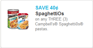 Campbell's SpaghettiO's Coupon