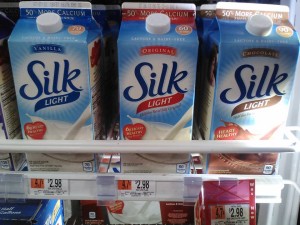 silk soy milk