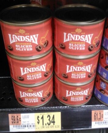 Lindsay Olives Just $.84 at Walmart!