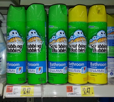 Scrubbing Bubbles Products as low as $.47 at Walmart!