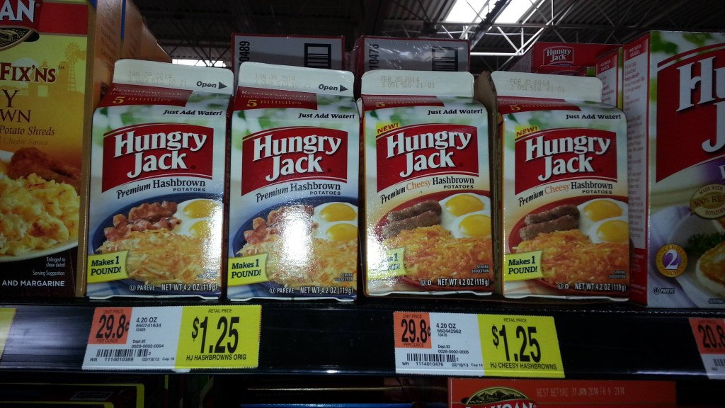 Hungry Jack Hashbrowns Only $0.75 at Walmart!