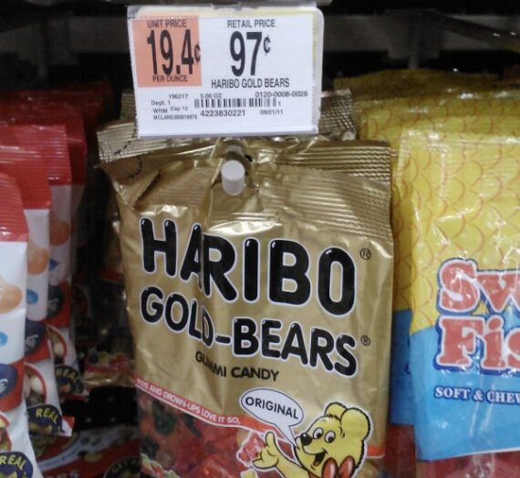 Haribo Gummy Bears as low as $0.67 at Walmart!