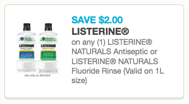 Listerine Coupon