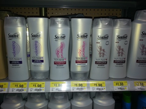 Suave Professionals Shampoo or Conditioner Just $.98 at Walmart!