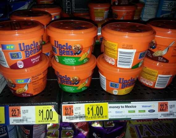 Uncle Ben’s Rice as low as $0.75 at Walmart!