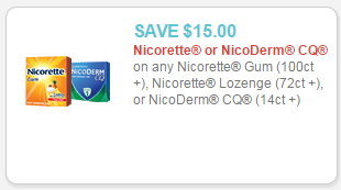 nicorette products coupon