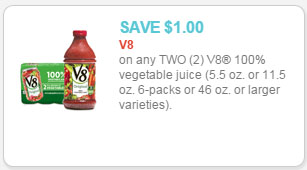v8 juice coupon