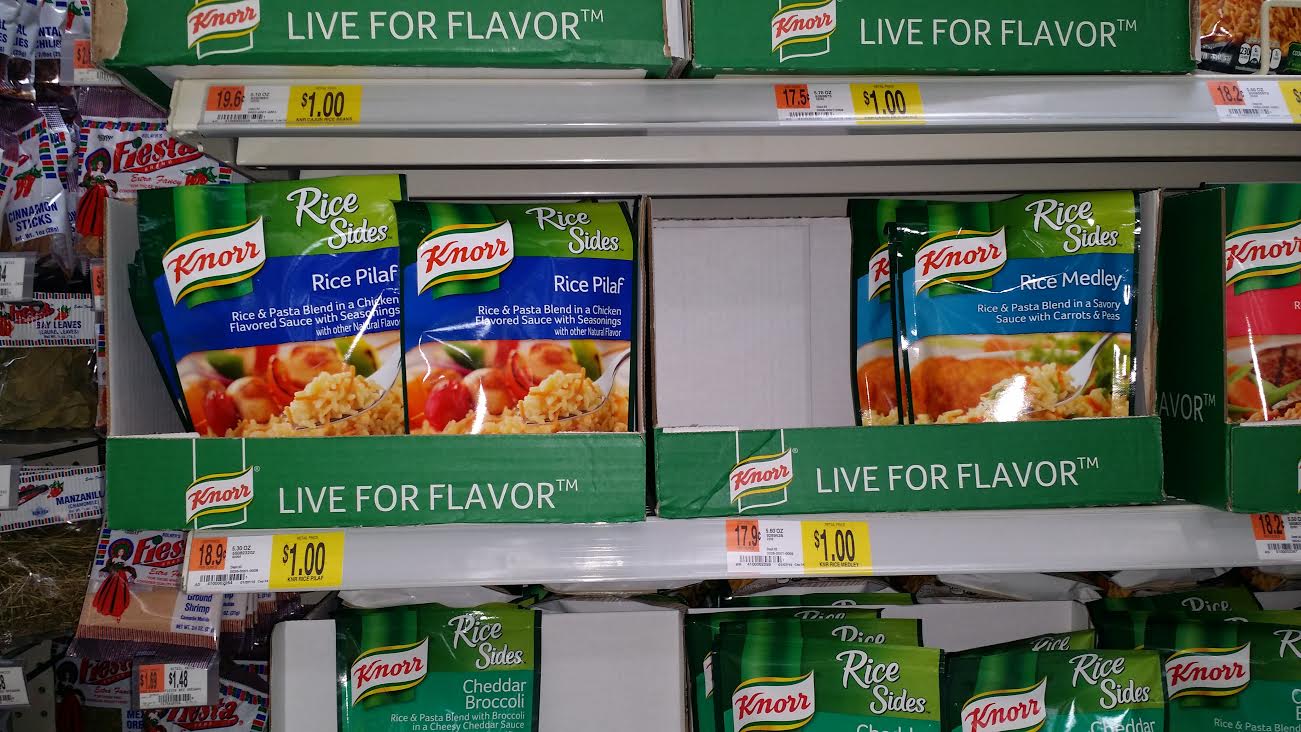 Knorr Rice Sides Just $0.75