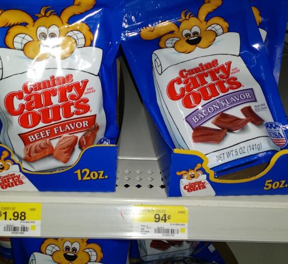 Canine Carry Outs Dog Treats Just $0.69