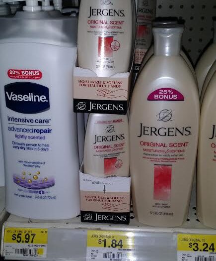 Jergens Lotion Just $0.84