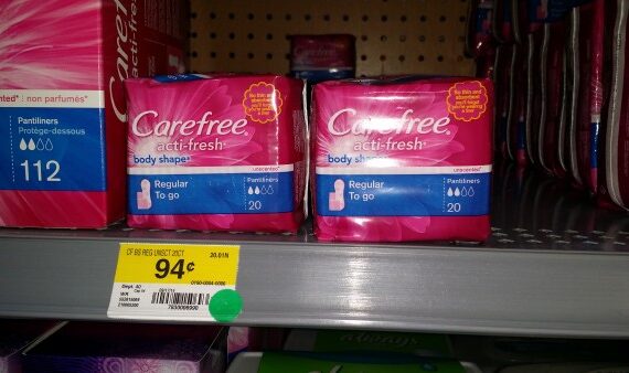 Carefree Liners just $0.97 At Walmart!