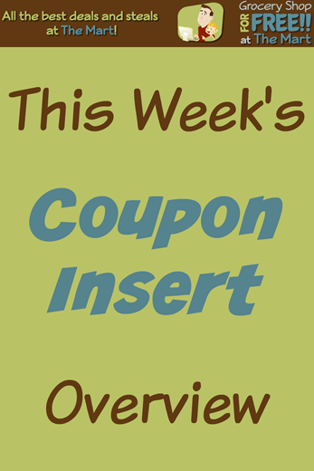 1/11 Coupon Insert Overview!