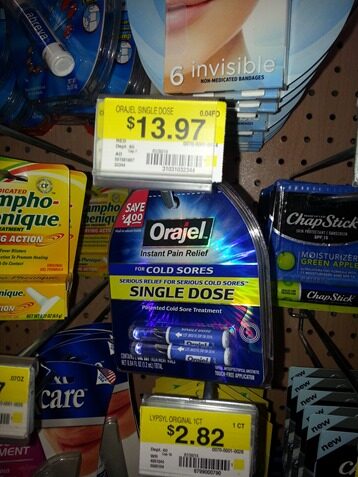 FREE Orajel Cold Sore Medication at Walmart!