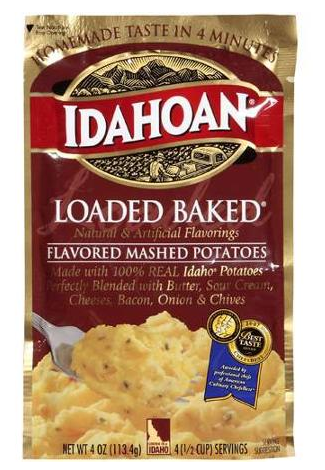 Idahoan Mashed Potato Pouches 