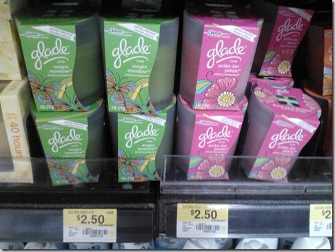 FREE Glade Candles at Walmart with Overage!