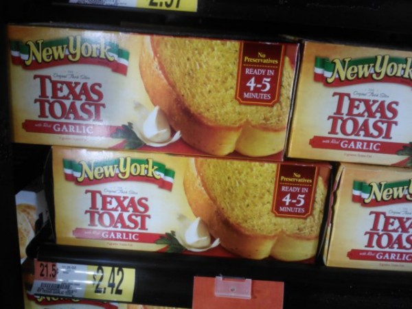 New York Frozen Bread as low as $1.92 at Walmart!