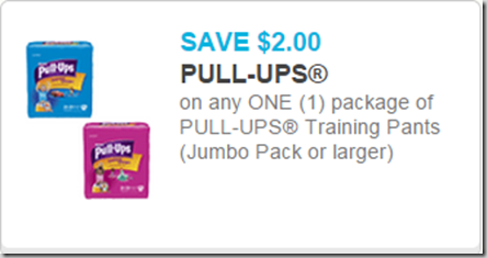 Pull Ups Coupon