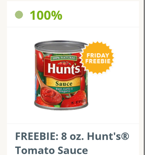 Friday FREEbie:  FREE Hunt’s Tomato Sauce!