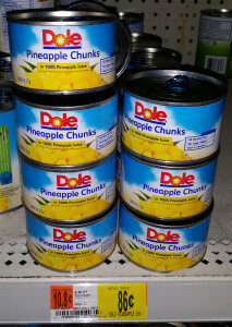 Dole Pineapple Chucks Just $0.49 at Walmart!