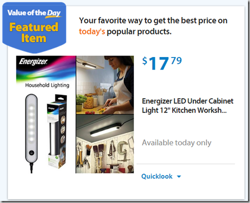 Walmart Values of the Day: Energizer LED Light Just $17.79 or Children’s Teepee Tent for $59!