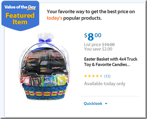 Walmart Value of the Day: Little Starter Toddler Blanket Just $3.97 or Easter Basket for $8.00!