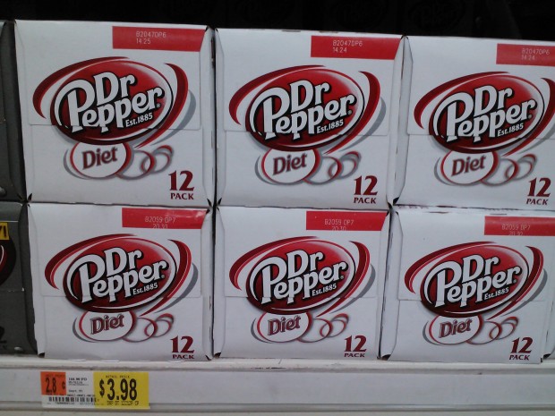 Diet Dr. Pepper Only $3.48 at Walmart!
