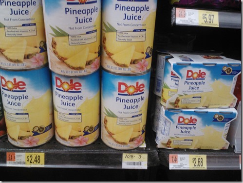 New Printable Coupons for Dole Fruit and Juice and Walmart Matchups!