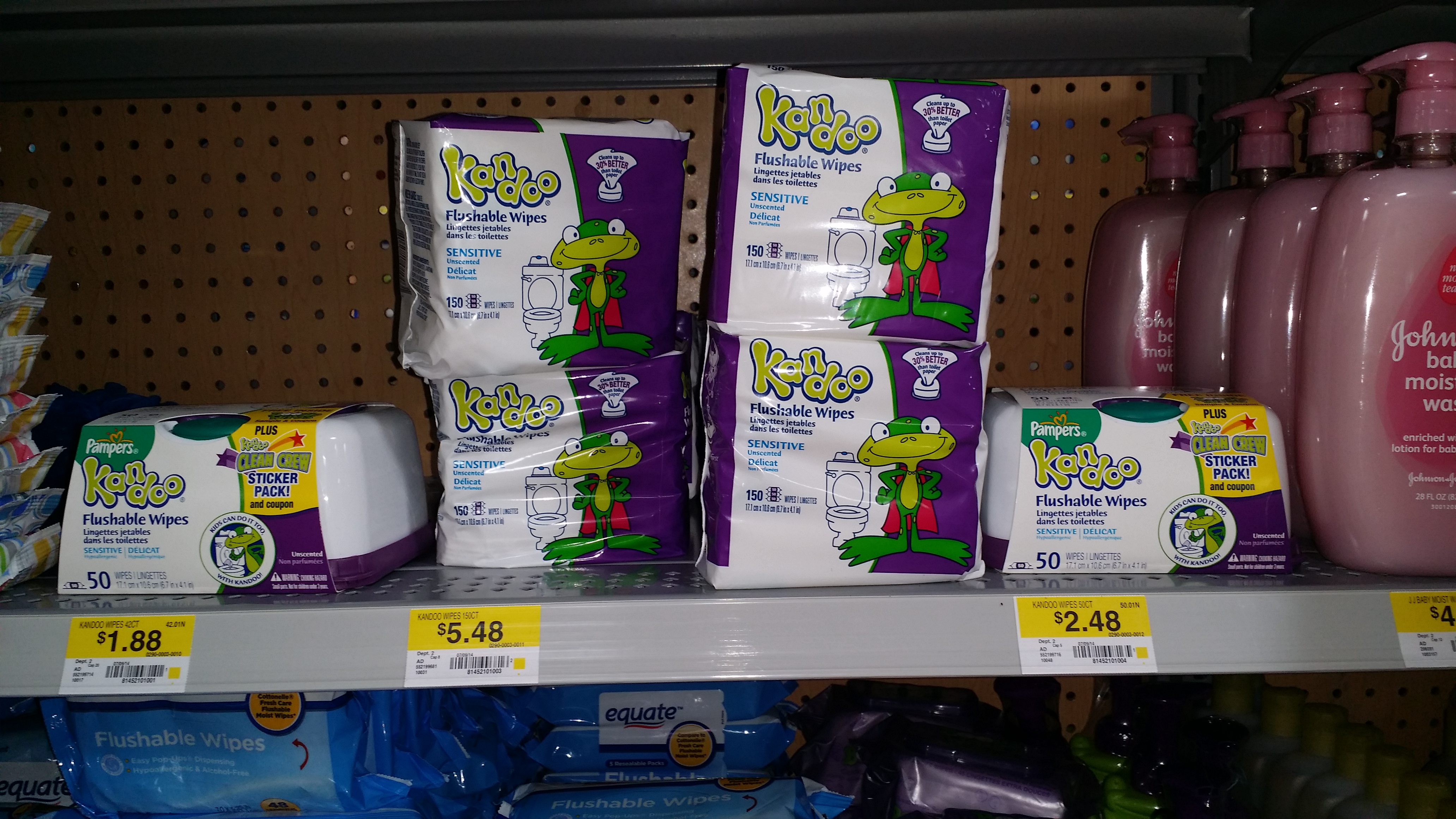 Kandoo Wipes Just $1.38 At Walmart!