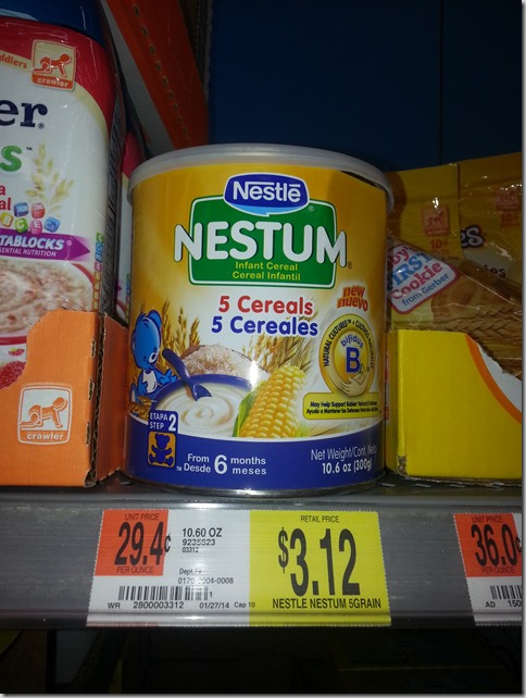 Nestle Nestum Cereal Just $2.50 at Walmart!