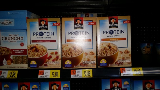 Quaker Protein Oatmeal Only $1.88 at Walmart!