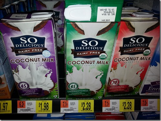 FREE So Delicious Coconut Milk with Overage at Walmart!