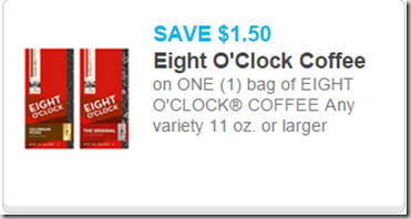 Eight O Clock Coffee Coupon