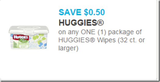 New High Dollar Printable Coupons for Huggies Diapers, Wipes and More!