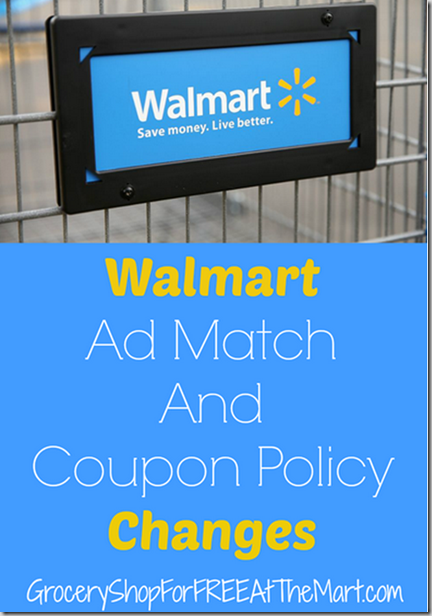 Walmart Tweaks Their Ad Match Policy Again!