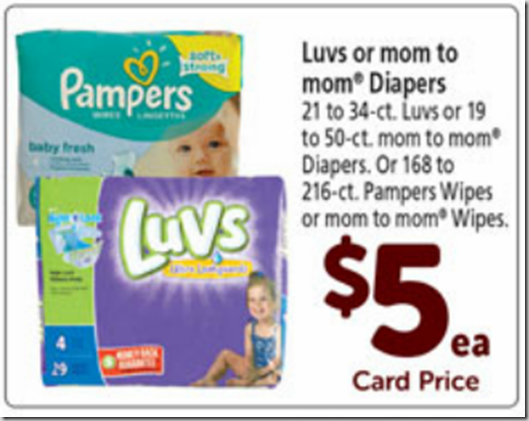 Today Only: Luvs Diapers Just $4.25 at Walmart or Safeway!