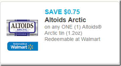 Altoids Arctic Just $.89 at Walmart!