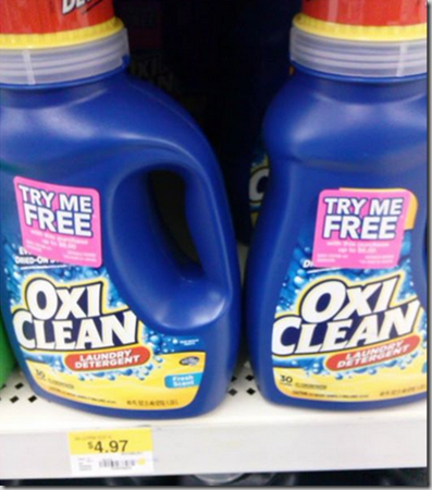 FREE Oxi-Clean Detergent with a $3 Money Maker at Walmart!