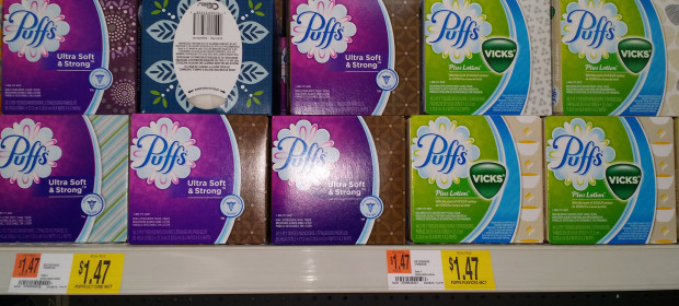 Puffs Tissue Just $.97 at Walmart! 