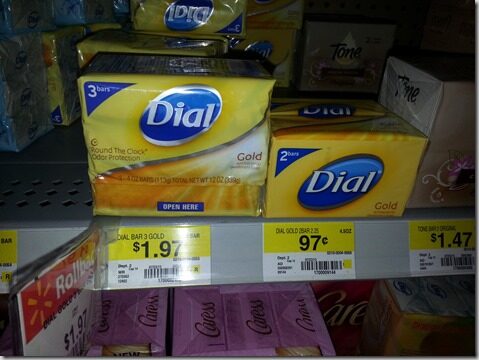 Dial Soap 3 Packs Just $.97 at Walmart!