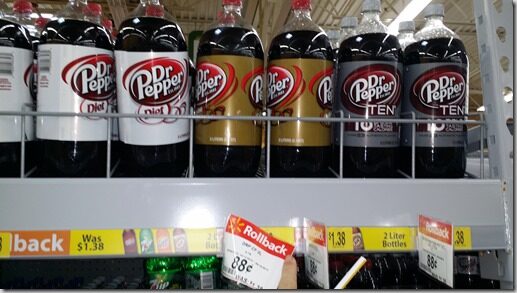Dr Pepper 2 Liters Just $.46 at Walmart!