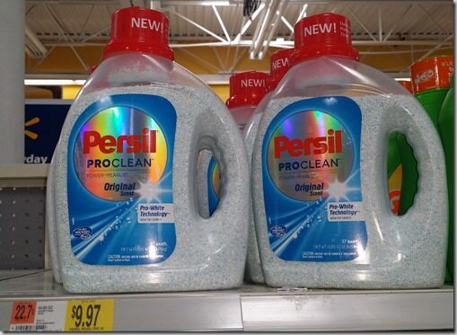 Half Price Persil Detergent at Walmart!