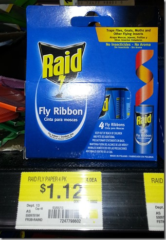 FREE Raid Fly Ribbons with Overage at Walmart!