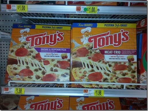 Tony’s Pizzas Just $1.46 at Walmart!