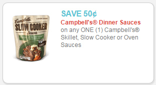 campbell's sauces coupon