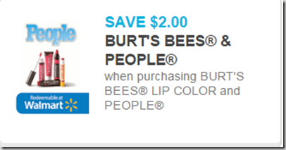 New Coupons for People Magazine and Walmart Matchups!