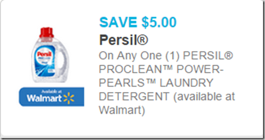 Half Price Persil Detergent at Walmart!