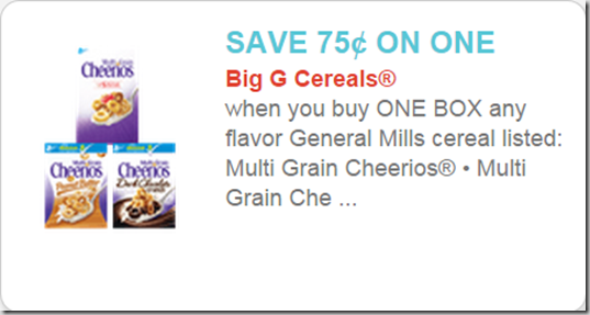 Walmart Price Match Deal: Multi-Grain Cheerios Just $1.00!