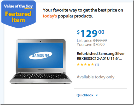 Walmart Values of the Day: Hyper Tough Toolkit for $17.65 or Chromebook for $129!